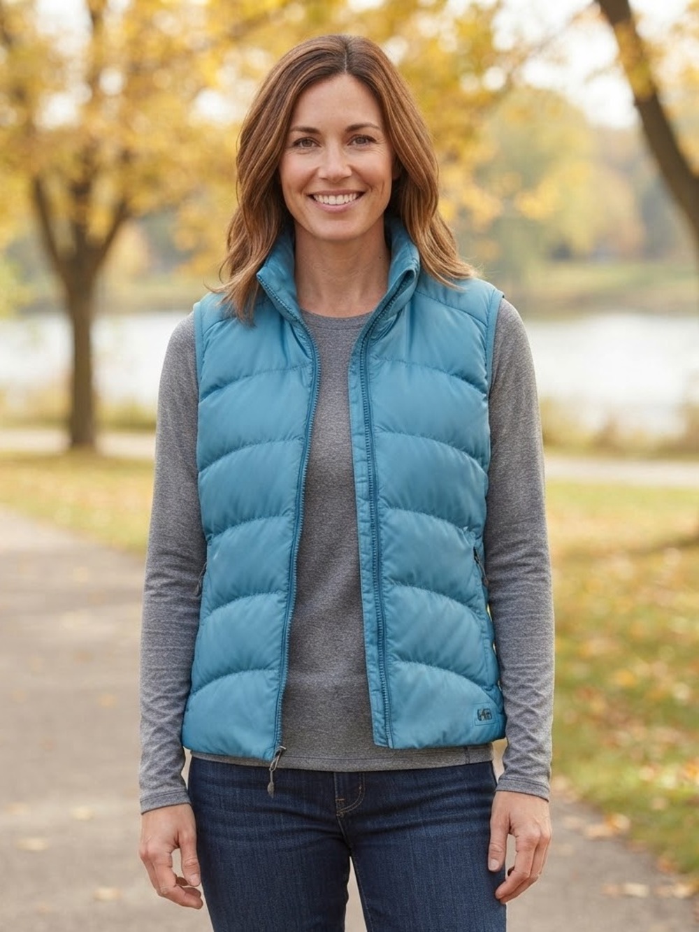 Stunning REI Down Puffer Vest-Medium